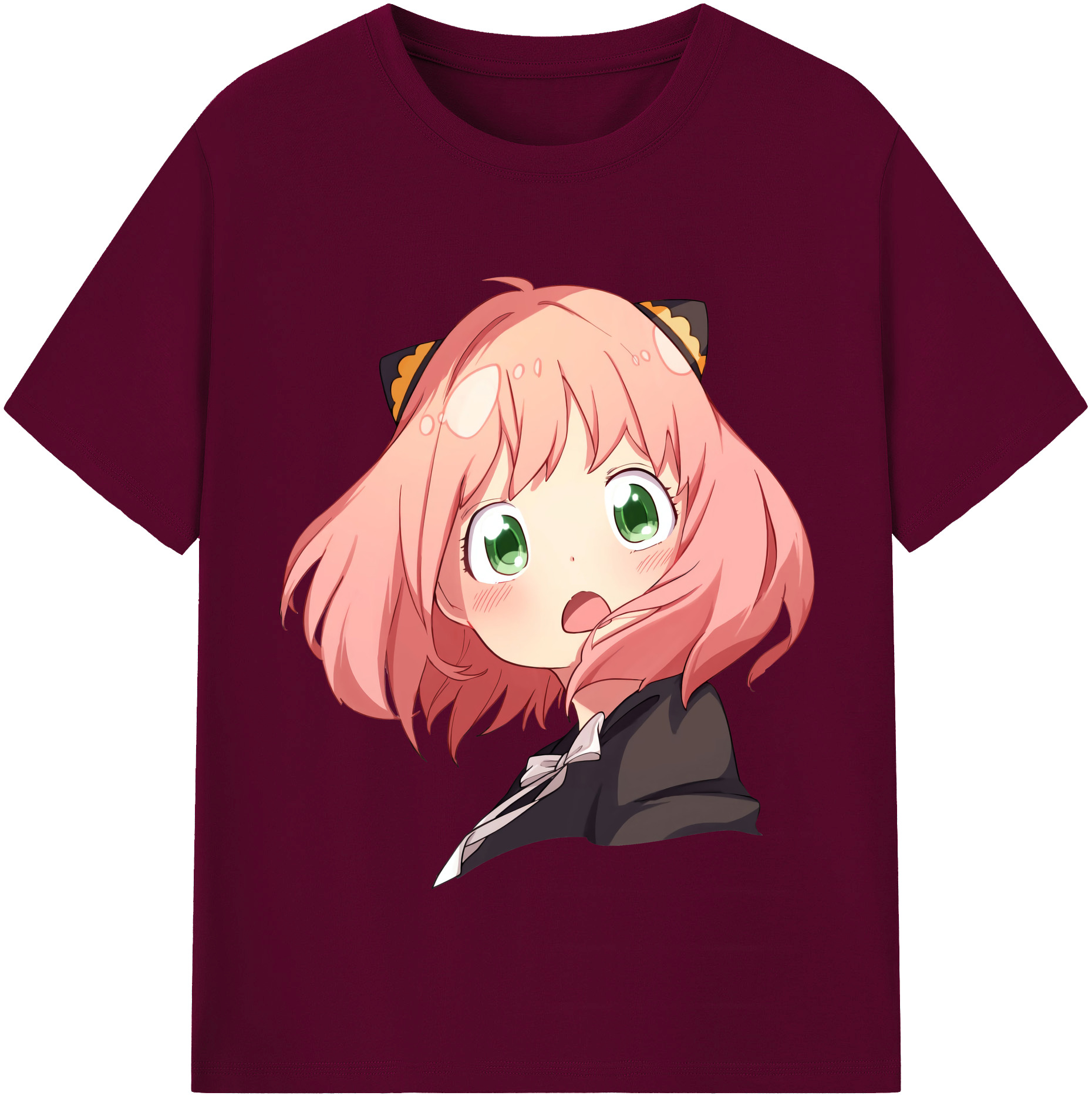 （画像用） SPY×FAMILY间谍家家酒 レディースカジュアルプリントTシャツ（綿100％）
